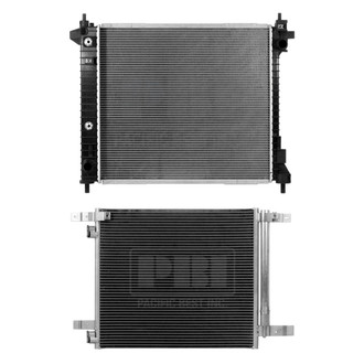 Pacific Best® - Radiator and Condenser Kit