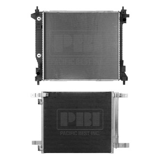 Pacific Best® - Radiator and Condenser Kit