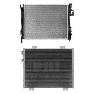 Pacific Best® - Radiator and Condenser Kit