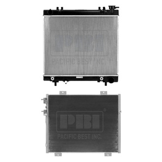 Pacific Best® - Radiator and Condenser Kit