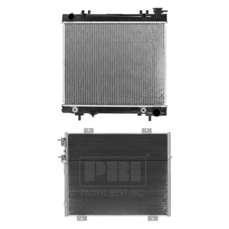 Pacific Best® - Radiator and Condenser Kit