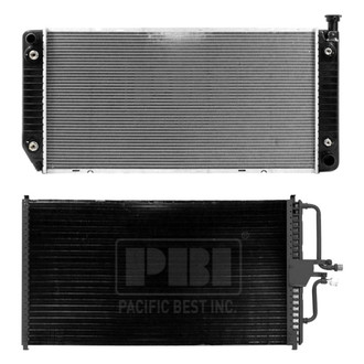 Pacific Best® - Radiator and Condenser Kit