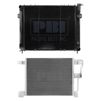 Pacific Best® - Radiator and Condenser Kit