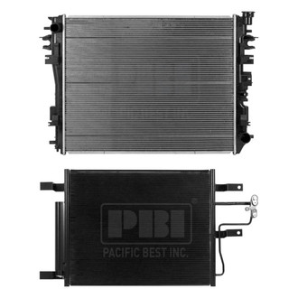 Pacific Best® - Radiator and Condenser Kit