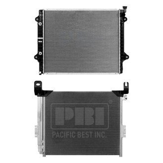 Pacific Best® - Radiator and Condenser Kit