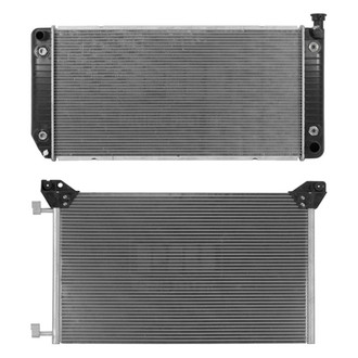 Pacific Best® - Radiator and Condenser Kit