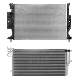 Pacific Best® - Radiator and Condenser Kit