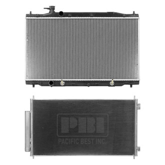Pacific Best® - Radiator and Condenser Kit