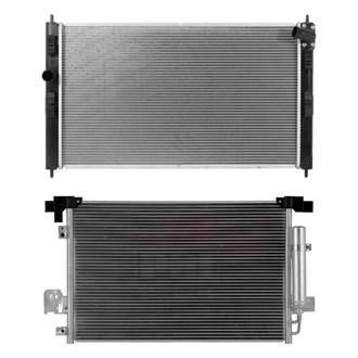 Pacific Best® - Radiator and Condenser Kit