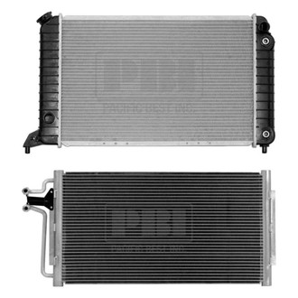 Pacific Best® - Radiator and Condenser Kit
