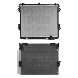 Pacific Best® - Radiator and Condenser Kit