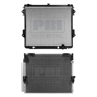 Pacific Best® - Radiator and Condenser Kit