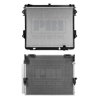Pacific Best® - Radiator and Condenser Kit