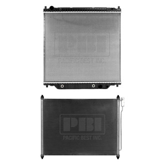 Pacific Best® - Radiator and Condenser Kit