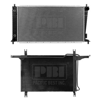 Pacific Best® - Radiator and Condenser Kit