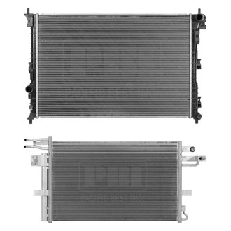 Pacific Best® - Radiator and Condenser Kit