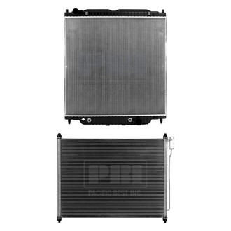 Pacific Best® - Radiator and Condenser Kit