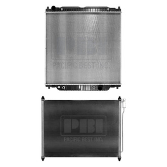 Pacific Best® - Radiator and Condenser Kit