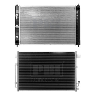 Pacific Best® - Radiator and Condenser Kit