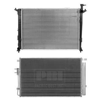 Pacific Best® - Radiator and Condenser Kit