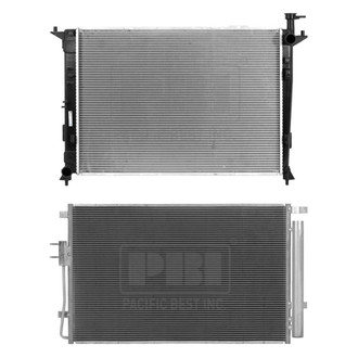 Pacific Best® - Radiator and Condenser Kit