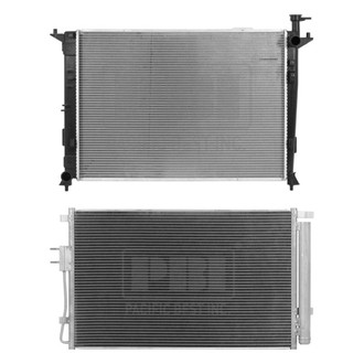 Pacific Best® - Radiator and Condenser Kit