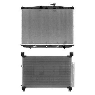 Pacific Best® - Radiator and Condenser Kit