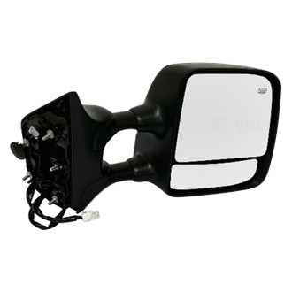 Pacific Best® - Passenger Side Power Towing Mirror (Heated, Foldaway)