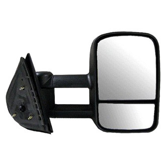 Pacific Best® - Passenger Side Manual Towing Mirror (Non-Heated, Foldaway) (Standard Line)