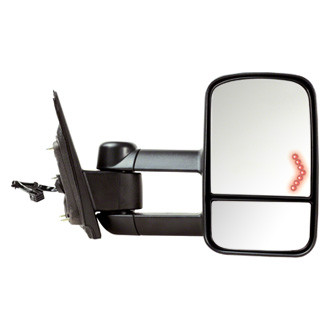 Pacific Best® - Passenger Side Power Towing Mirror (Heated, Foldaway) (Standard Line)
