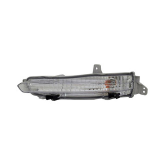 Pacific Best® - Driver Side Replacement Turn Signal Light (CAPA Certified)