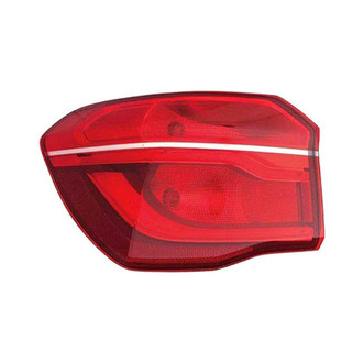 Pacific Best® - Driver Side Outer Replacement Tail Light (CAPA Certified)