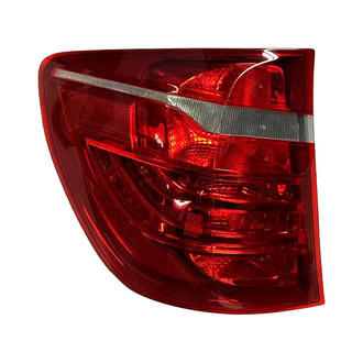 Pacific Best® - Driver Side Outer Replacement Tail Light Lens and Housing (Standard Line)