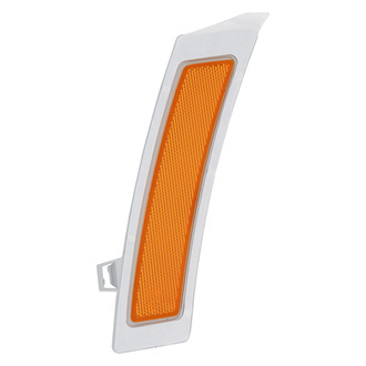 Pacific Best® - Front Driver and Passenger Side Bumper Reflector Kit (CAPA Certified)