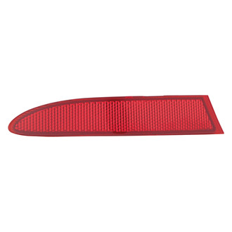 Pacific Best® - Rear Driver Side Bumper Reflector (CAPA Certified)