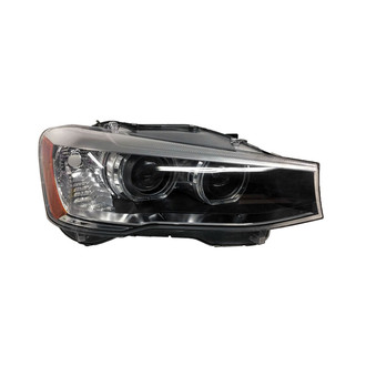 Pacific Best® - Passenger Side Replacement Headlight Lens and Housing (Standard Line)