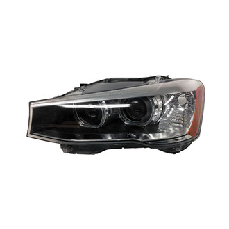 Pacific Best® - Driver Side Replacement Headlight Lens and Housing (Standard Line)