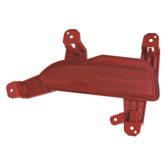Pacific Best® - Rear Passenger Side Bumper Reflector (CAPA Certified)