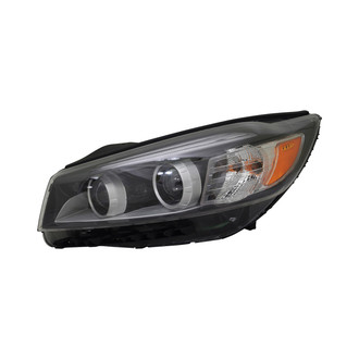 Pacific Best® - Driver Side Replacement Headlight (CAPA Certified)