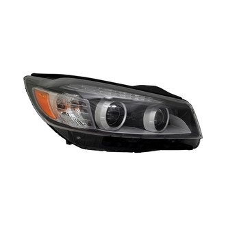 Pacific Best® - Passenger Side Replacement Headlight (Standard Line)
