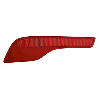 Pacific Best® - Rear Driver Side Bumper Reflector (CAPA Certified)