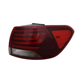 Pacific Best® - Passenger Side Outer Replacement Tail Light (CAPA Certified)