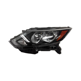 Pacific Best® - Driver Side Replacement Headlight (Standard Line)