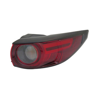 Pacific Best® - Passenger Side Outer Replacement Tail Light (Standard Line)