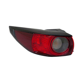 Pacific Best® - Driver Side Outer Replacement Tail Light (CAPA Certified)