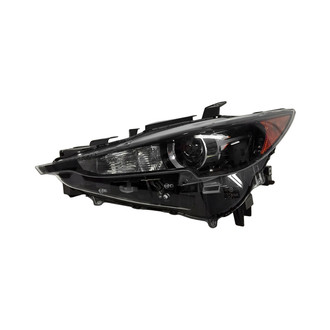 Pacific Best® - Driver Side Replacement Headlight (Standard Line)