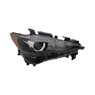 Pacific Best® - Passenger Side Replacement Headlight (CAPA Certified)