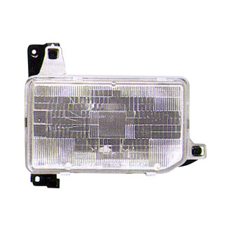 Pacific Best® - Passenger Side Replacement Headlight (Standard Line)