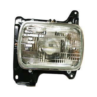 Pacific Best® - Passenger Side Replacement Headlight (Standard Line)