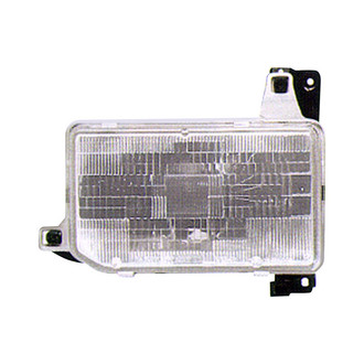 Pacific Best® - Driver Side Replacement Headlight (Standard Line)